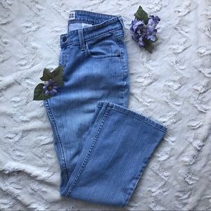 Signature By Levi Strauss Co. Low Rise Boot Cut Jeans Misses 8 Short